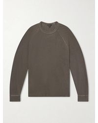 James Perse - Garment-Dyed Cotton-Jersey T-Shirt - Lyst