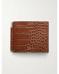 Tom Ford - Croc-Effect Leather Billfold Wallet - Lyst