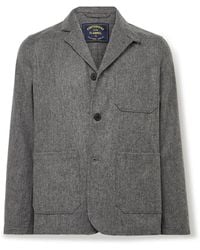 Portuguese Flannel - Unstructured Wool Suit Jacket - Lyst