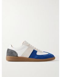 MR P. - Ansel Colour-Block Suede And Leather Sneakers - Lyst