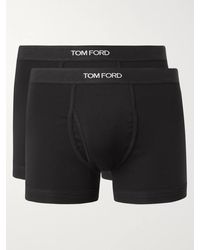 Tom Ford - Confezione da due boxer in cotone stretch - Lyst