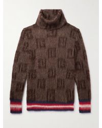 Balmain - Monogram Rollneck Sweater - Lyst