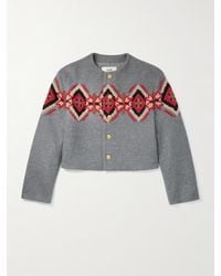 Celine - Giacca Cropped - Lyst