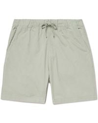 Hartford - Joggy Slim-Fit Cotton Drawstring Shorts - Lyst