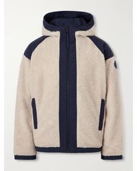 Canada Goose - Alberni Reversible Hooded Ripstop-Trimmed Wool-Blend Fleece Bomber Jacket - Lyst