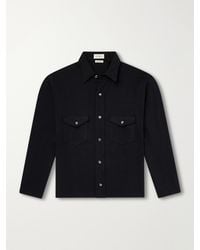 Second Layer - Field Cotton-Twill Shirt - Lyst