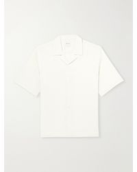 Paul Smith - Camp-Collar Striped Cotton-Seersucker Shirt - Lyst