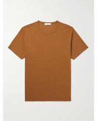 MR P. - T-shirt in jersey di cotone tinta in capo - Lyst