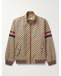 Gucci - Bomber in tela gg - Lyst
