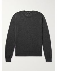Tom Ford - Slim-fit Cashmere And Silk-blend Sweater - Lyst