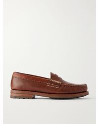 Yuketen - Rob Full-Grain Leather Penny Loafers - Lyst