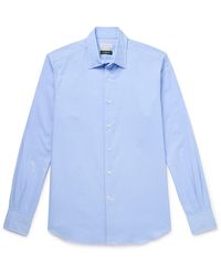 Incotex - Glanshirt Cotton Oxford Shirt - Lyst