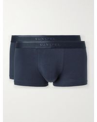Sunspel - Two-pack Stretch-cotton Boxer Briefs - Lyst