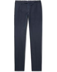 Incotex - Venezia 1951 Slim-Fit Stretch-Cotton Twill Trousers - Lyst
