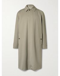 dunhill - Super 130S Merino Wool-Twill Car Coat - Lyst