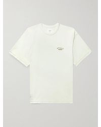 WTAPS Thor Logo-embroidered Cotton-jersey T-shirt - White