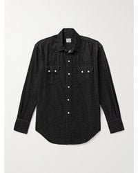 Orslow - Cotton-chambray Western Shirt - Lyst
