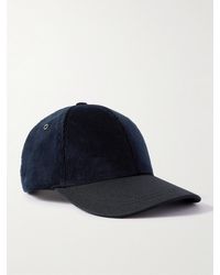 Paul Smith - Cotton-blend Corduroy And Cotton-twill Baseball Cap - Lyst
