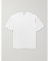 Massimo Alba - Nevis Organic Cotton-jersey T-shirt - Lyst
