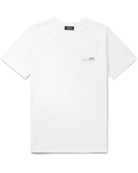 A.P.C. T-shirts for Men | Online Sale up to 60% off | Lyst