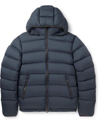 Herno - Quilted Nylon Hooded Down Jacket - Lyst