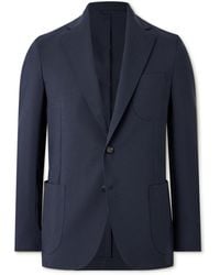 De Petrillo - Slim-fit Virgin Wool Twill Suit Jacket - Lyst