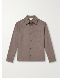 Gabriela Hearst - Drew Wool And Cashmere-Blend Shirt - Lyst