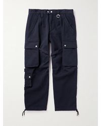 Isabel Marant - Straight-Leg Cotton-Gabardine Cargo Trousers - Lyst