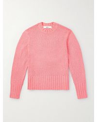 Séfr - Orville Cotton-Blend Bouclé Sweater - Lyst