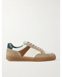 MR P. - Colour-Block Suede And Leather Sneakers - Lyst