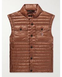 Moncler - Ollon Logo-appliquéd Quilted Polartec® Alpha® Ripstop Down Gilet - Lyst