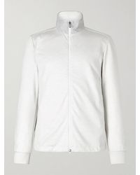 Sease - Explorer Ripstop-trimmed Virgin Wool-blend Sweater - Lyst