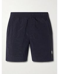 Stone Island - Straight-Leg Mid-Length Econyl Nylon Metal Swim Shorts - Lyst