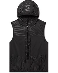 Moncler Black Vanoise Hooded Gilet for Men | Lyst