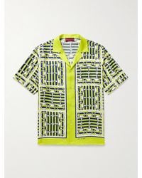 Gucci - Lido Camp-Collar Printed Silk-Twill Shirt - Lyst