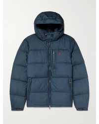 Polo Ralph Lauren - Logo-Embroidered Quilted Padded Shell Hooded Down Jacket - Lyst