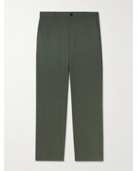 NN07 - Paw 1089 Straight-Leg Cotton-Blend Twill Trousers - Lyst