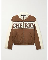 CHERRY LA - Pit Crew Logo-Print Padded Shell Jacket - Lyst