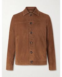 Eleventy - Suede Jacket - Lyst