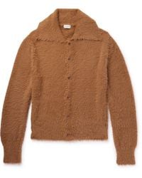 Dries Van Noten - Brushed-knit Cardigan - Lyst