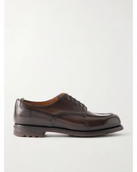 Officine Creative - Balata Flexi 001 Textured Leather Derby Shoes - Lyst