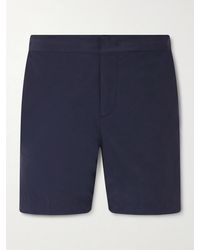 Fedeli - Rio Straight-Leg Mid-Length Swim Shorts - Lyst