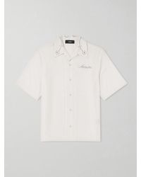 Amiri - Studded Camp-collar Woven Shirt - Lyst