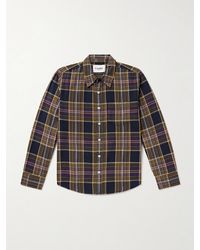 Corridor NYC - Tea Tree Checked Cotton Shirt - Lyst