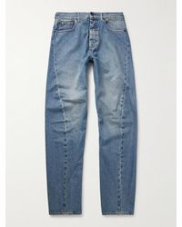 Maison Margiela - Panelled Straight-Leg Jeans - Lyst