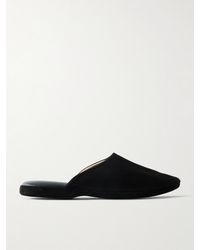 Charvet - Suede Slippers - Lyst