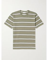 Norse Projects - T-shirt in jersey di cotone biologico a righe Johannes - Lyst