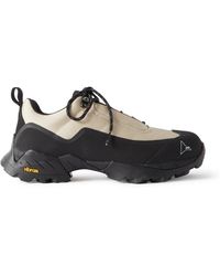 Roa - Katharina Rubber And Suede-trimmed Nylon-mesh Hiking Sneakers - Lyst