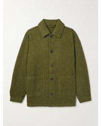 A Kind Of Guise - Jorvi Brushed Alpaca And Wool-blend Jacket - Lyst