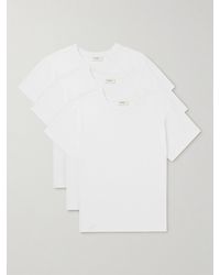 Second Layer - Cotton-jersey T-shirt - Lyst